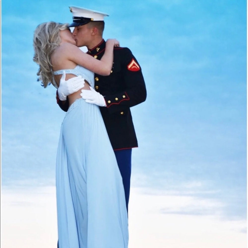 Prom dress, formal dress, Marine Corps Ball dress